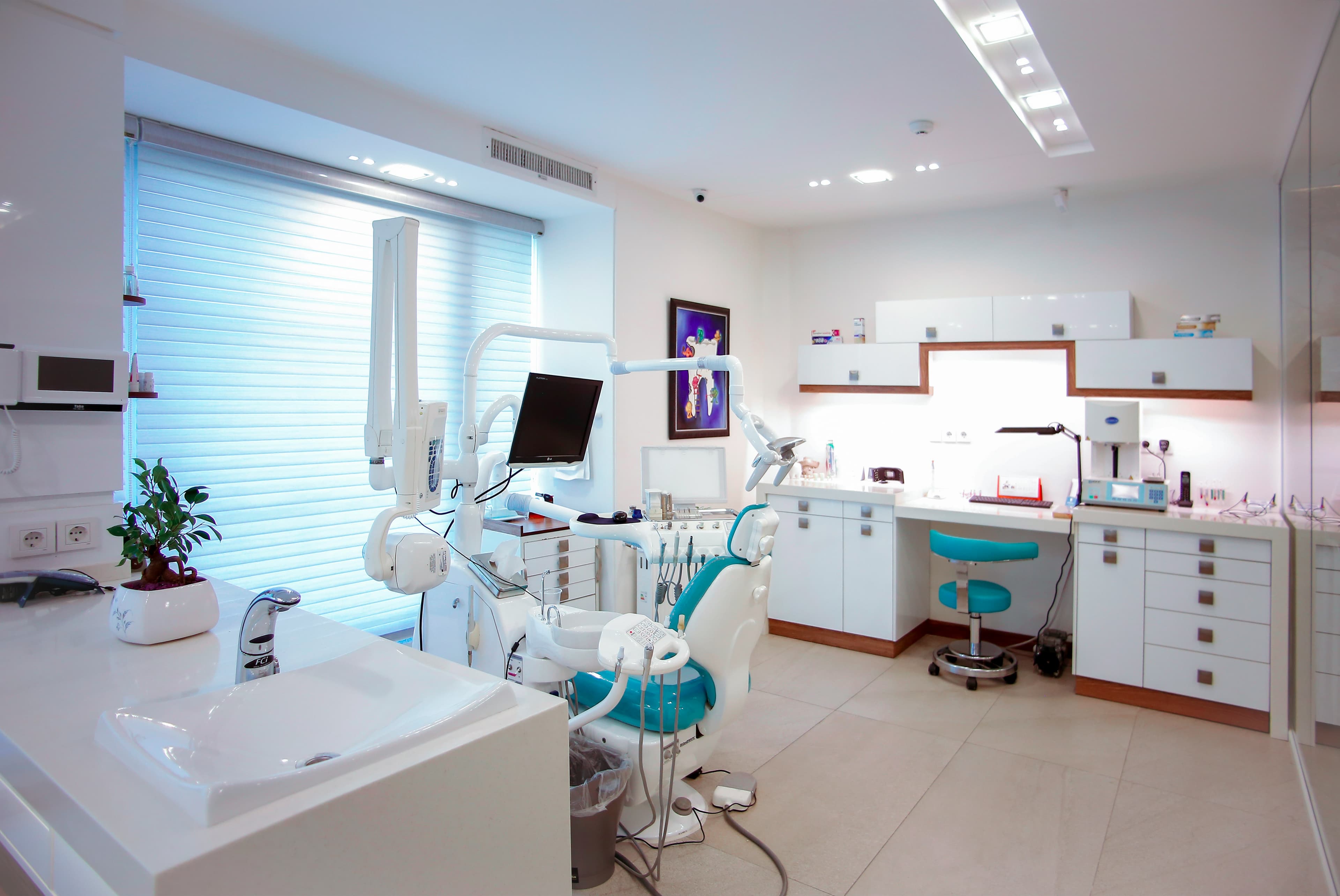 Modern, well-lit medical clinic interior